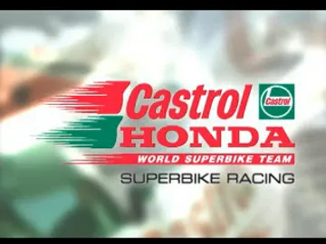 Castrol Honda Superbike Racing (US) screen shot title